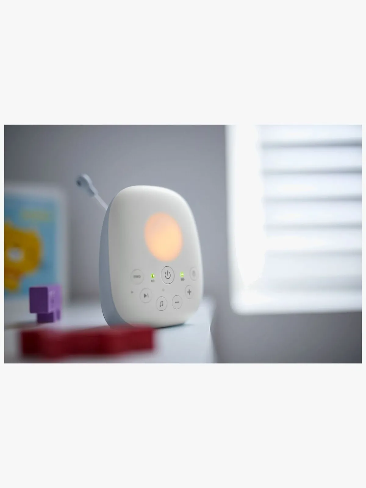 PhilipsAvent Sikkerhed>Philips Avent SCD715 DECT Babyalarm, Hvid/Blå