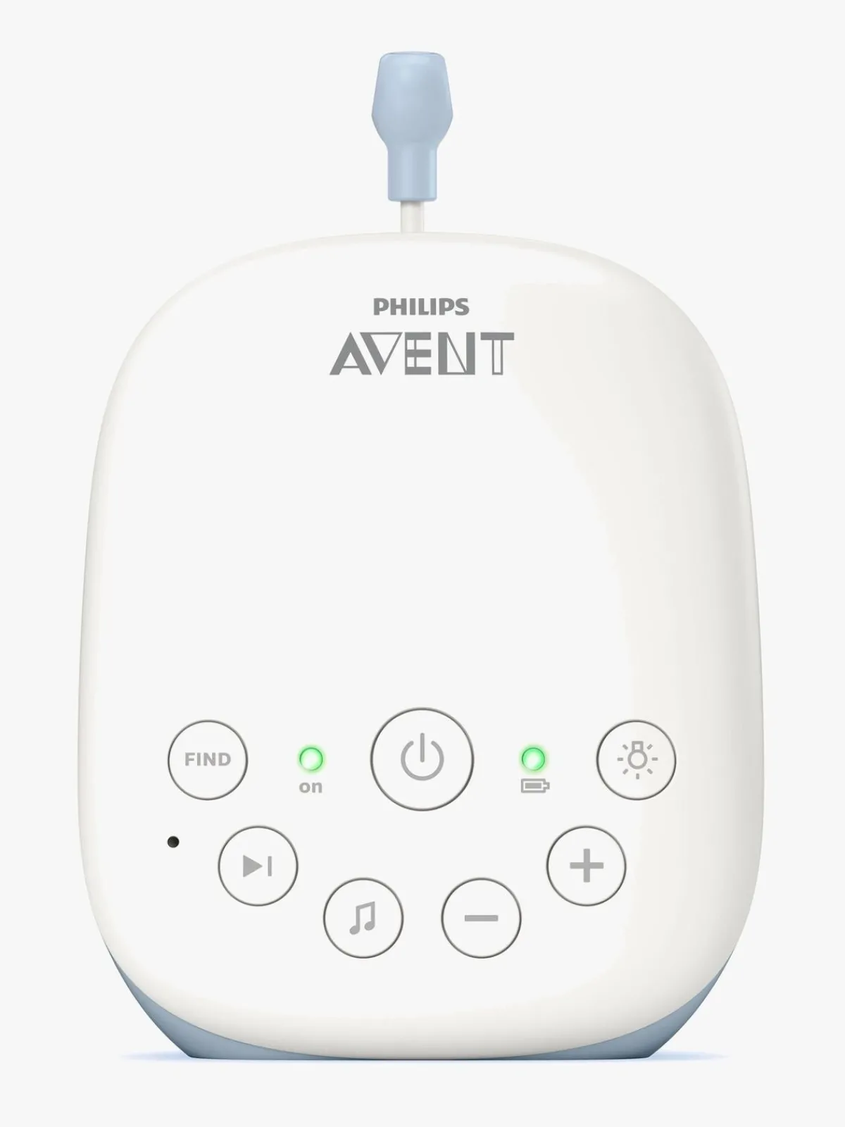PhilipsAvent Sikkerhed>Philips Avent SCD715 DECT Babyalarm, Hvid/Blå