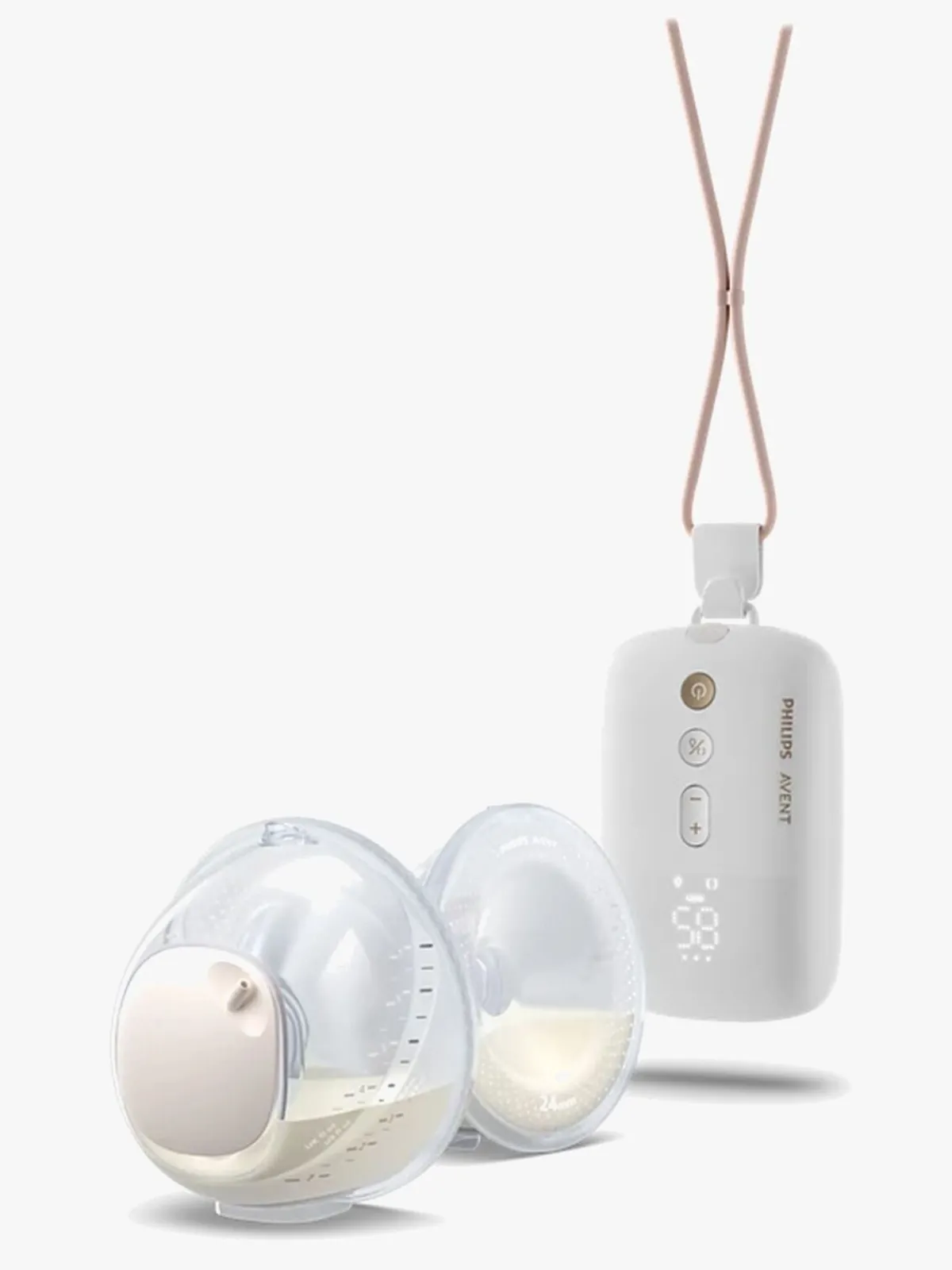 PhilipsAvent Amning*Philips Avent SCF532/11 Elektrisk Dobbelt Brystpumpe Hands Free