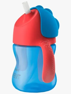 PhilipsAvent Philips Avent Sugerørskop m. Håndtag 200ml, Blå/Rød