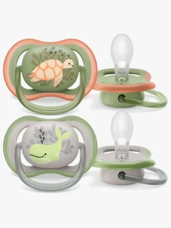 PhilipsAvent Philips Avent Ultra Air Deco Sut 2-Pak 6-18m, Grøn/Grå