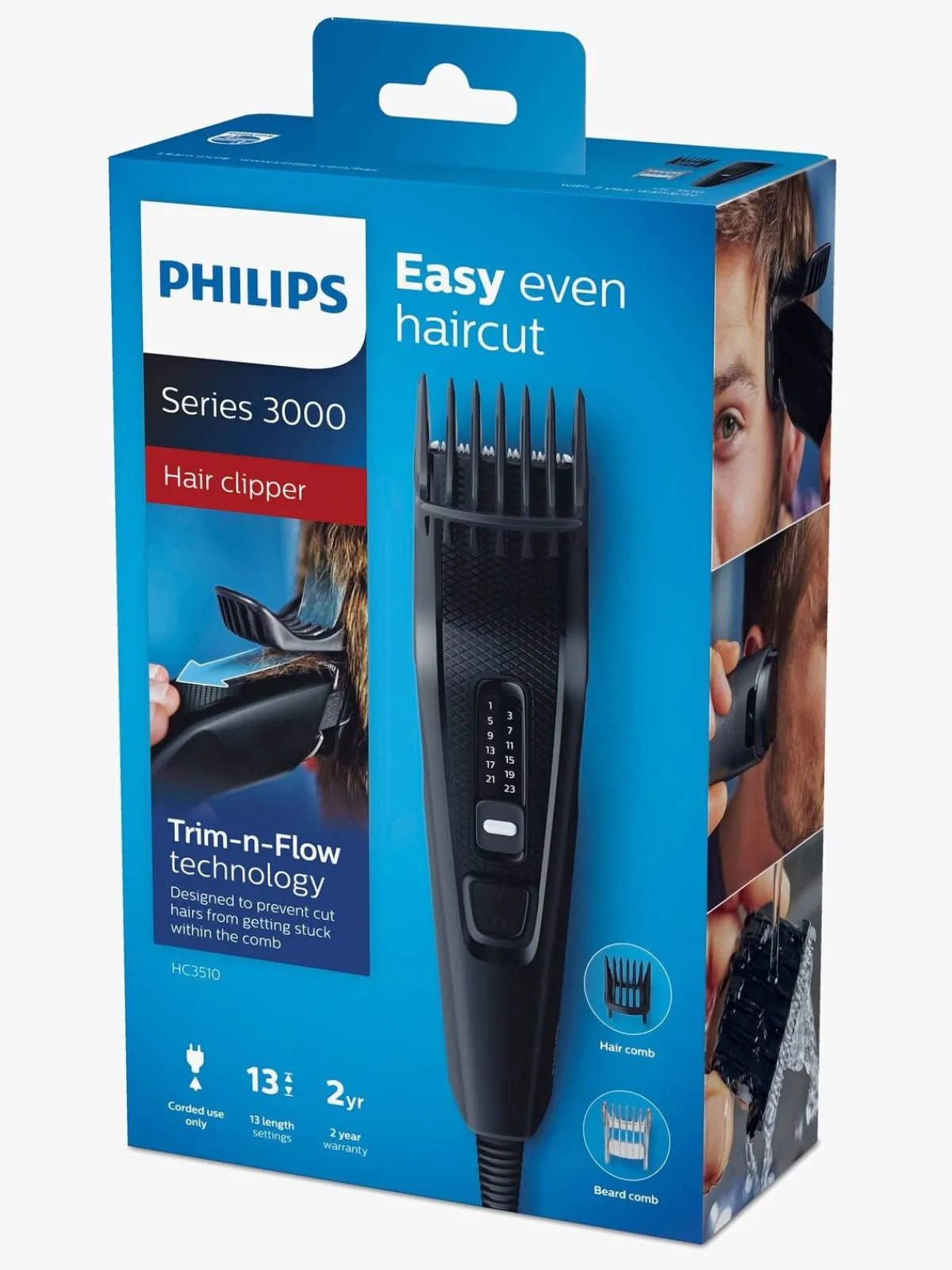 PhilipsAvent Philips Hårtrimmer Series 3000 1-23mm