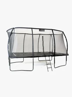 Pinepeak Rektangel Trampolin inkl. Sikkerhedsnet 439x286 cm, Sort