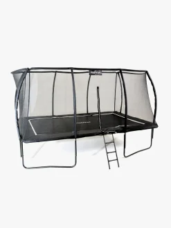 Pinepeak Rektangel Trampolin inkl. Sikkerhedsnet 439x286 cm, Sort