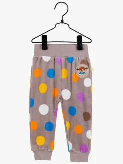 Børn PippiLangstrump Pippi Langstrømpe Bubbles Velour Bukser, Beige