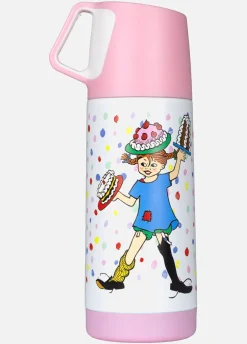 PippiLangstrump Spisetid>Pippi Langstrømpe Fødselsdag Termokande, Pink