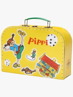 Børn PippiLangstrump Opbevaring>Pippi Langstrømpe Kuffert 25 cm, Gul