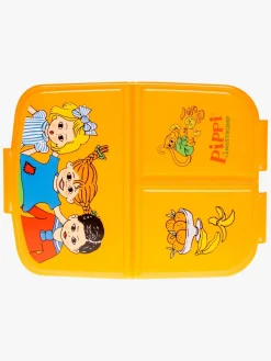 PippiLangstrump Spisetid>Pippi Langstrømpe Madkasse, Gul