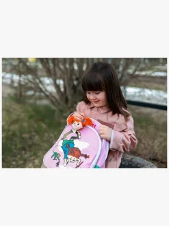 PippiLangstrump Tasker*Pippi Langstrømpe Rygsæk, Pink