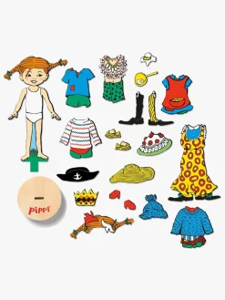 PippiLangstrump Pippi Magnetdukke Skiftetøj