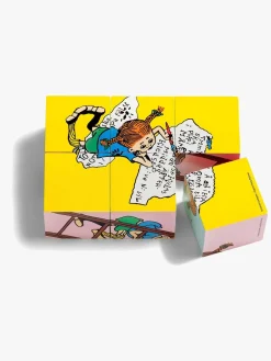 PippiLangstrump Spil & Puslespil>Pippi Puslespilsklodser 6 Klodser