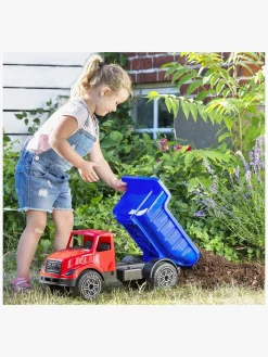 Plasto Udelegetøj>Stor Lastbil m. Stille Hjul