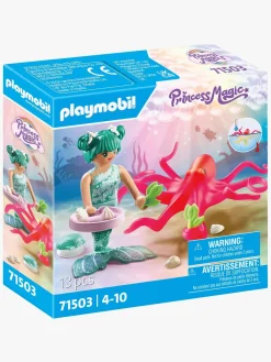 Playmobil Byggesæt & Lego>71503 Princess Magic Byggesæt Havfrue med Blæksprutte