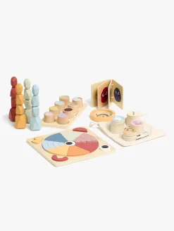 PolarB Motorisk Legetøj*Grow-with-Me Aktivitetssæt Free Spirits 36+ Måneder Hvid