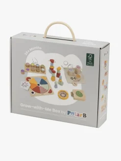 PolarB Motorisk Legetøj*Grow-with-Me Aktivitetssæt Free Spirits 36+ Måneder Hvid