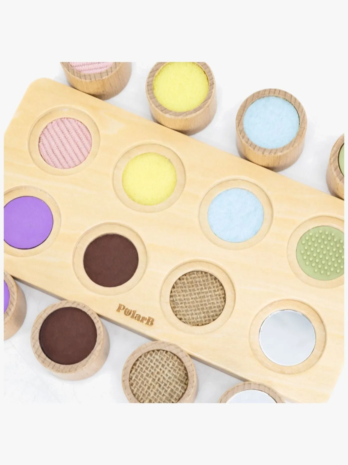 PolarB Motorisk Legetøj*Grow-with-Me Aktivitetssæt Free Spirits 36+ Måneder Hvid