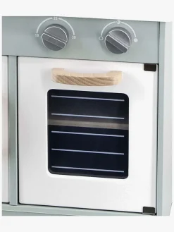 PolarB Rolleleg*Legekøkken med Tilbehør, Mint Grå/Blå/Hvid