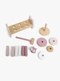 PolarB Trælegetøj>Stablelegetøj & Hammerbræt, Ræv