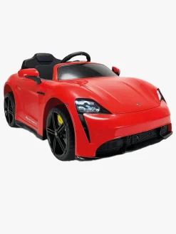 Injusa Elbiler & -Køretøjer*Porsche Taycan Elbil 12V, Rød