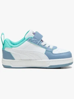 Børn Puma Caven 2.0 Lo Hot Wheels AC+ Infant Sneakers, Cool Blue/White/Aquatic