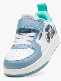 Børn Puma Caven 2.0 Lo Hot Wheels AC+ Infant Sneakers, Cool Blue/White/Aquatic