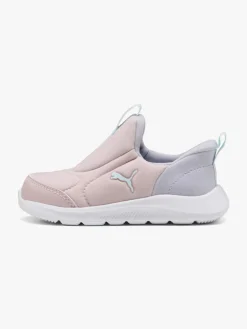 Puma Sneakers*Fun Racer 2 Slip On Infant Sneakers, Mauve Mist/Sea Glass/Lilac Crush
