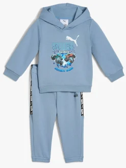 Puma Træningstøj*Hot Wheels Minicats 2-delt Sæt, Cool Blue