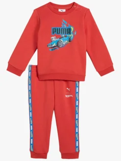 Børn Puma Hot Wheels Minicats 2-delt Sæt, Rød