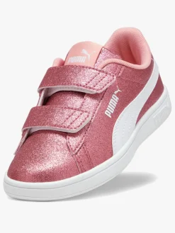 Puma Sneakers*Smash 3.0 Glitz Glam V PS Sneakers, Peach Smoothie/White