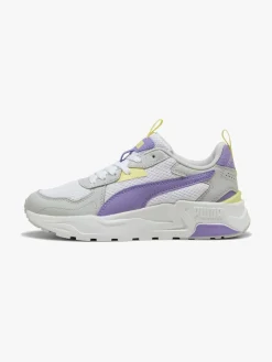 Puma Sneakers*Trinity Lite Jr Sneakers, White/Lavender Alert/Glacial Gray