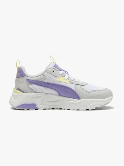 Puma Sneakers*Trinity Lite Jr Sneakers, White/Lavender Alert/Glacial Gray
