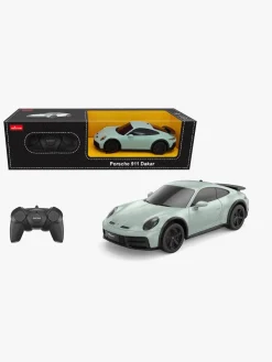 Rastar Fjernstyret*Porsche 911 Dakar Fjernstyret Bil 1:24, Grøn