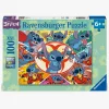 Ravensburger Disney Stitch XXL Puslespil 100 Brikker
