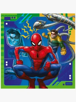 Ravensburger Legetøj Til Børn På 0-10 År|Spil & Puslespil*Marvel Spider-Man Puslespil 3x49 Brikker