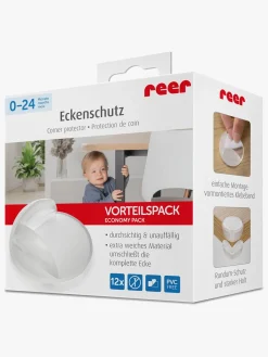 Reer Sikkerhed></noscript>Hjørnebeskyttere 3-pak, Hvid