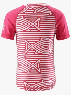 Reima Uv & Strand*Azores Badetrøje, Strawberry Red