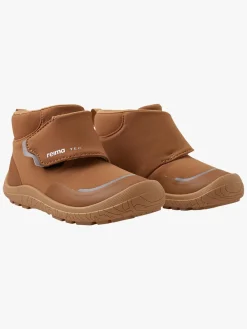 Børn Reima Barfodssko>Hyppii Barefoot WP Sneakers, Cinnamon Brown