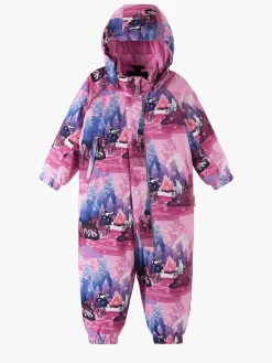 Børn Reima Langnes Flyverdragt, Classic Pink