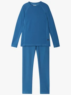 Børn Reima Lani Skiundertøj, Cold Blue