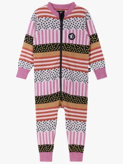 Børn Reima Undertøj>Moomin Delvis Ulddragt, Mauve Pink