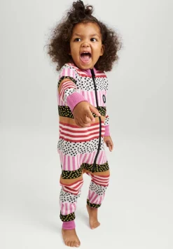 Børn Reima Undertøj></noscript>Moomin Delvis Ulddragt, Mauve Pink