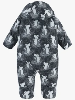 Børn Reima Mumitroldene Knytte Babyflyverdragt, Sort