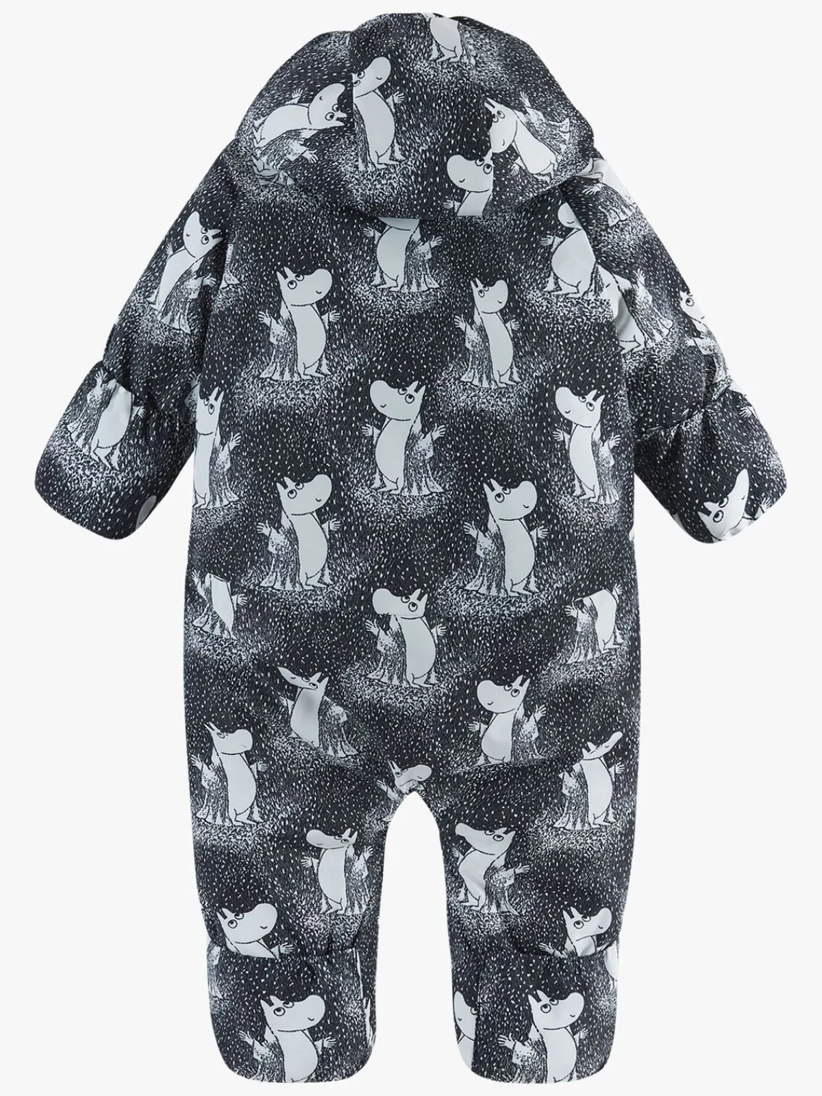 Børn Reima Mumitroldene Knytte Babyflyverdragt, Sort