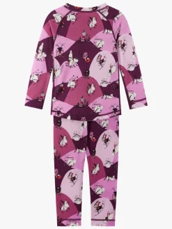 Børn Reima Undertøj|Uldtøj></noscript>Mumitroldene Trivsam Skiundertøj, Rose Pink