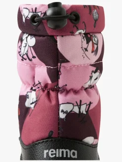 Reima Støvler & Vinterstøvler*Nefar Mumitroldene Vinterstøvler, Rose Pink Lyserød