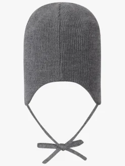 Reima Tilbehør|Vintertøj*Piponen Hue, Grey Melange