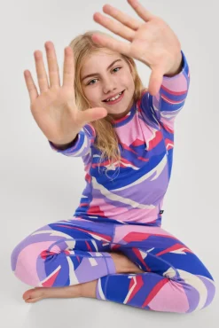 Børn Reima Taitoa Skiundertøj, Breezy Violet