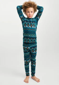 Børn Reima Taitoa Skiundertøj, Deeper Green