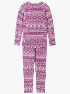 Børn Reima Undertøj>Taitoa Skiundertøj, Grey Pink