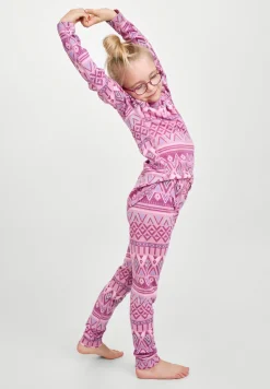 Børn Reima Undertøj></noscript>Taitoa Skiundertøj, Grey Pink